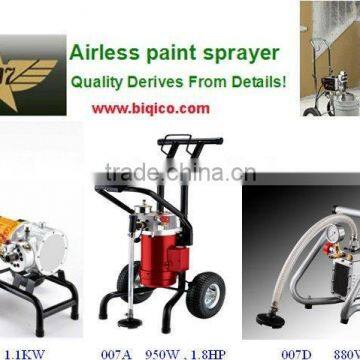 007F Electric diaphragm pump Airless Paint Sprayer 1.5kw, 4.0L/min with CE SAA EMC