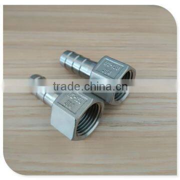 1/2" Female Hose Barb Adapters Type 304 Material