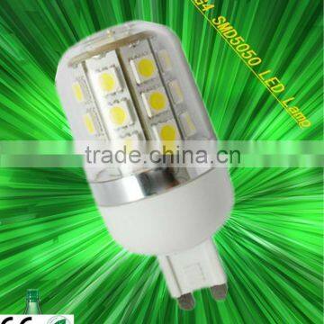 LED G9 lamp with Cover, 24PCS 5050 SMD,4W,Dimmable