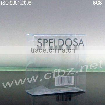 PVC clear plastic packing music box