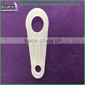 Customization Fine Grind Quartz Glass Special Parts In Semiconductor