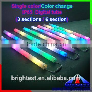 5050 Color Change DMX RGB Led Video Digital Tube,48leds 5pin 1000MM Length Connector DMX Led Digital Vertical Tube 5050 photo-6