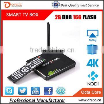 RK3368 Android TV Box CSA90 Octa core Cortx-A53 & 64-bit BT4.0 CSA90 Android 5.1 lollipop tv box 1G/2G DDR3+8G/16G EMMC Flash