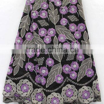 New arrival cheap lace fabric / latest swiss voile lace in switzerland / african swiss voile lace