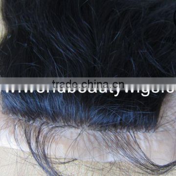 human hair lace top closure on hot sale