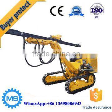 High efficiency diesel hydraulic borehole drilling machine