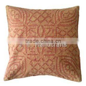 Handmade Plain Cotton Cushion Covers in India