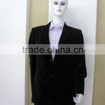 100%cotton printed velveteen fabric for mens garment