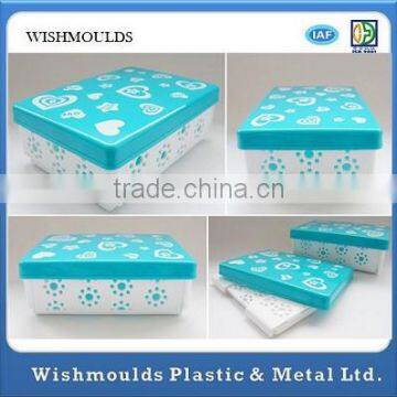 Good Quality Colorful Plastic injection Storage Boxs/Bins for Customers Customized
