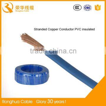 Ronghua Factory Firewire Resistant/Retardant Oxygen Free Copper Conductor PVC Insulated Coaxial Cable photo-3