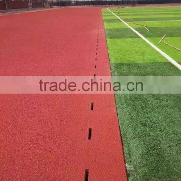 Environment Friendly IAAF Approved Prefabricated Rubber Running Track For 400 photo-2