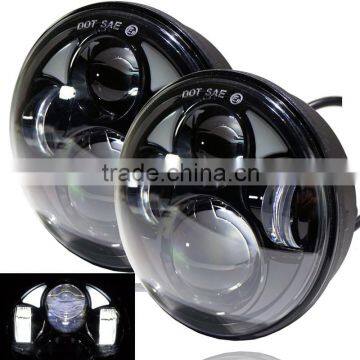 5.75 inch h4 Motorcycle Round led headlight For Harley Dyna Softail FXSTD Sportster Wide Glide Low Rider FLSTSC FXDWG