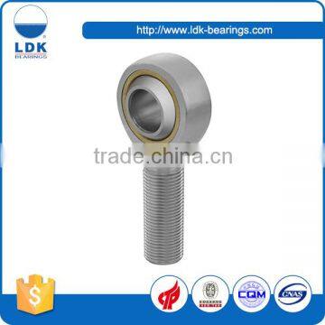 Custom POS series 3-30mm steel thread rod end joint bearings