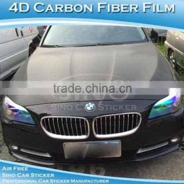 SINO STICKER Factory Price Air Bubble Free Carbon Fiber Vinyl Auto Sticker