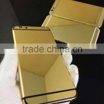 new products 2016 for iphone 6s 24kt gold housing with full buttons