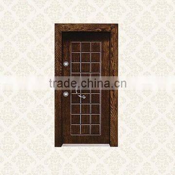 Turkey Style Steel Wood Armored Door With CE Certificate(CF-MT1003) photo-6