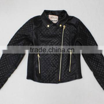 Fashion women PU jacket in stock