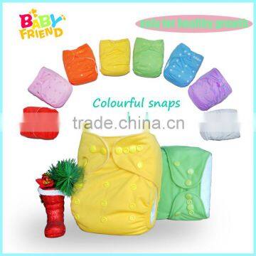 Free Shipping Babyfriend Baby 2015 Reusable and Washable Eco-friendly Baby Diapers New Solid color Cloth Nappy                        
                                                Quality Choice