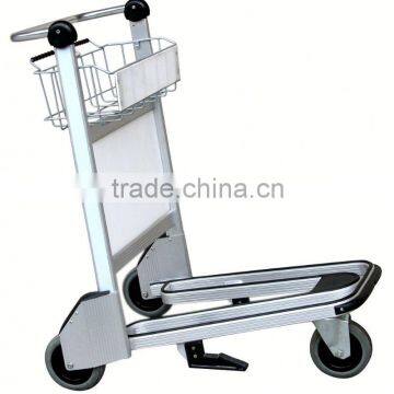 aluminium luggage trolley