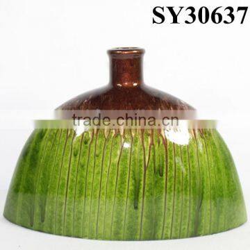 Glazed vase for sale indoor green home goods decorative vase