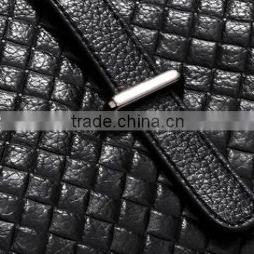 Lastest Women Big Designer Woven Shoulder Bag Genuine Leather Tote Bag photo-3