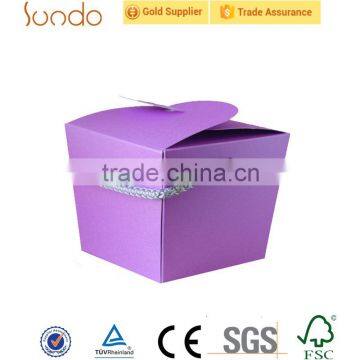 OEM paper foldable gift box