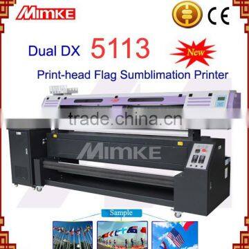 flag plotter printer with two DX5113 printer head for advertisement banner direct printing