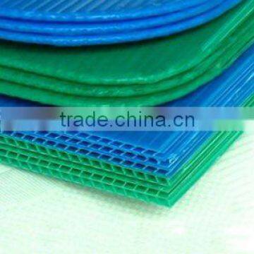 Sealed edge Round corner Corrugated Plastic Sheet