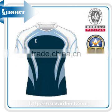 SUBRG-882 youth white navy rugby jerseys wholesale