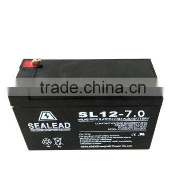 2016 SEALEAD Long Life 12v 7ah Deep Cycle Ups Battery