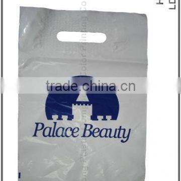 LDPE Die-Cut Plastic Bag With Handle H-11