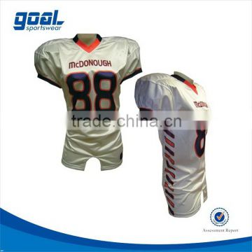 Hot sale new pattern american football wear with custom logos names