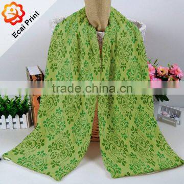 luxury newest modern heat transfer printing women scarf