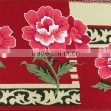 Flower design Doormat for school (GH--0110)