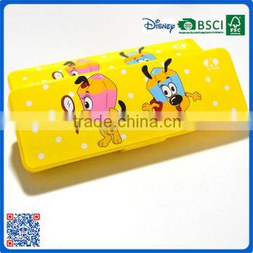 2016 school supply wholesale personalzed cartoon pencil case for students