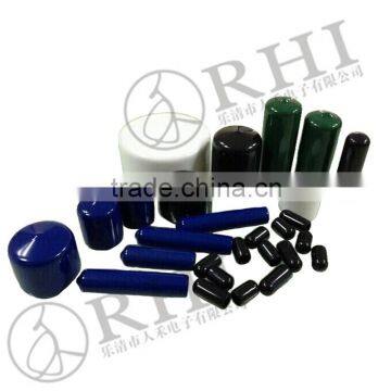 ROHS steel pipe plastic end cap/furniture plastic end caps