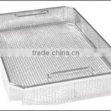 Wire Mesh Trays for Surgical Instruments Disinfection