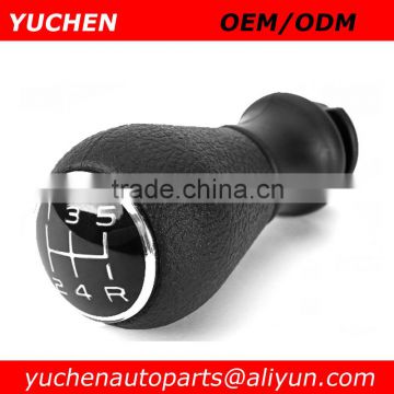 YUCHEN For Peugeot 106 205 206 306 406 207 307 407 Car Shift Gear Knob Silver Caps Gear Knob