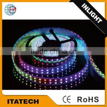 28.8W/M DC12V IP20/IP65 120PCS/M SMD5050 Magic color LED strip lighting