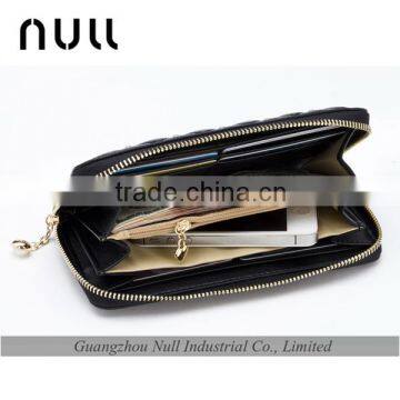 2016 Fashion Trend Zippered Bride Phone Women Leather Wallet photo-6