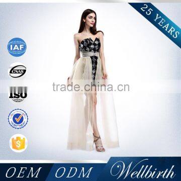 Newest Black Backless Sequins Prom Dresses Malaysia photo-2
