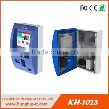 Wall mounting Touch Sceen Kiosk Self-service Machine With Payment Function support WIFI