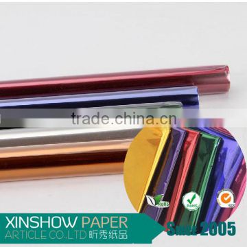 China cheap 20micron foil plastic wrap film cellophane roll