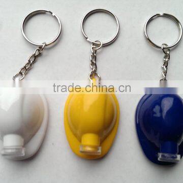 safety helmet bottle opener with led keychain