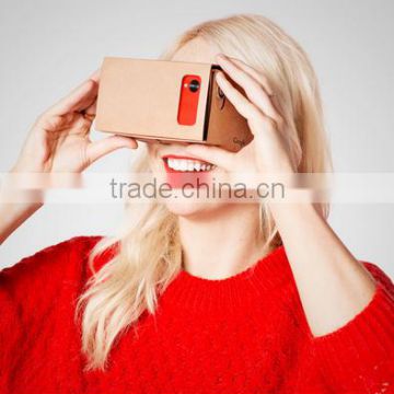 Prevalent!!! 3D Movies Games Google Cardboard VR/paper Recyclable cardboard cheapest vr box