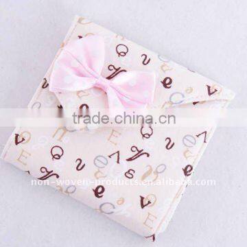 Sanitary Napkin Pouch (Cotton cosmetic bag,cosmetic case)