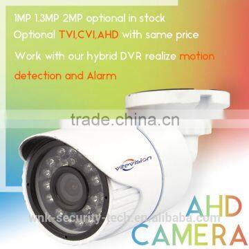 Vitevison Shenzhen China factory wholesale price full hd 2MP bullet waterproof CCTV AHD camera