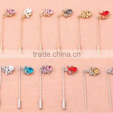 Muslim Hijab pins Scarf Pins Women popular China wholesale New Design Metal Diamond Pins