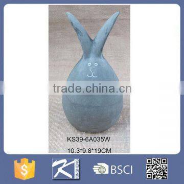 Easter Gift Items Home Decor Cement Easter Bunnies for Sale