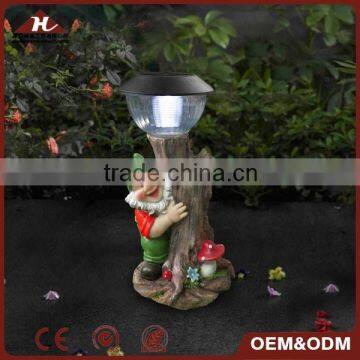 wholesale garden gnomes solar lights outdoor decoration